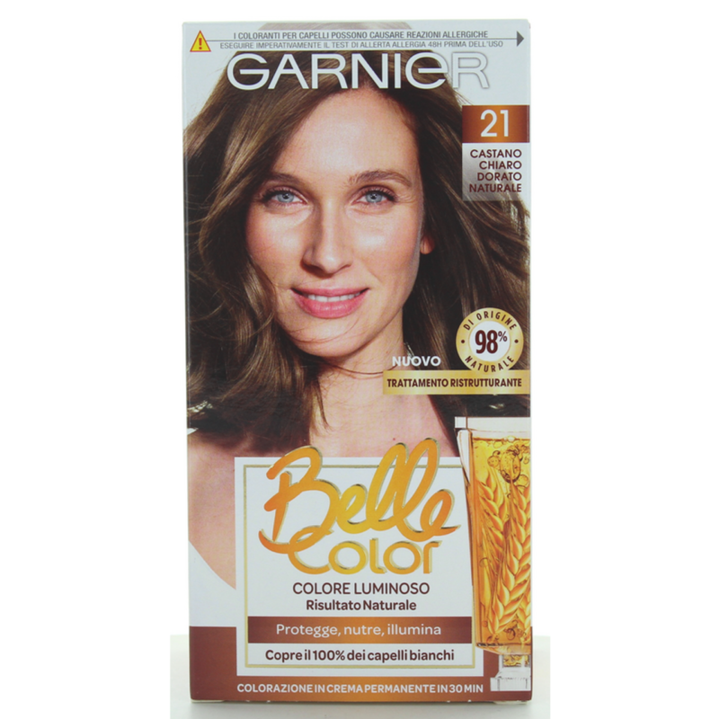 BELLE COLOR 21 CASTANO CHIARO DORATO NATURALE