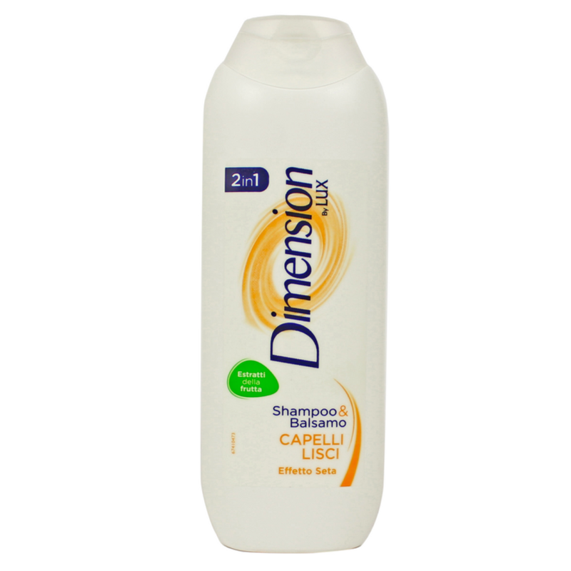 DIMENSION SHAMPOO & BALSAMO CAPELLI LISCI