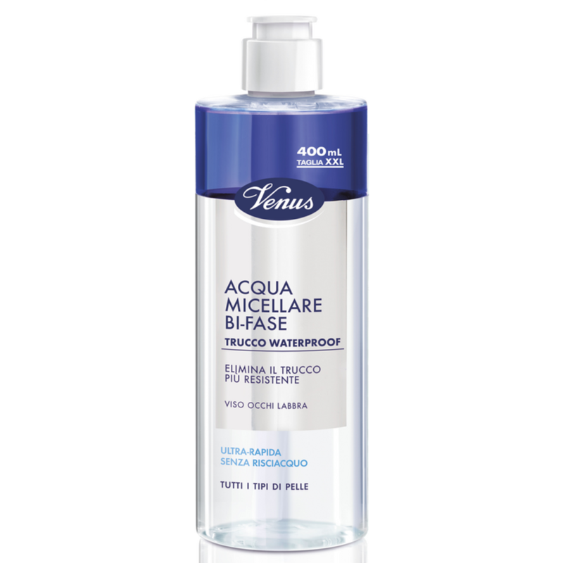 VENUS ACQUA MICELLARE BI-FASE TRUCCO WATERPROOF