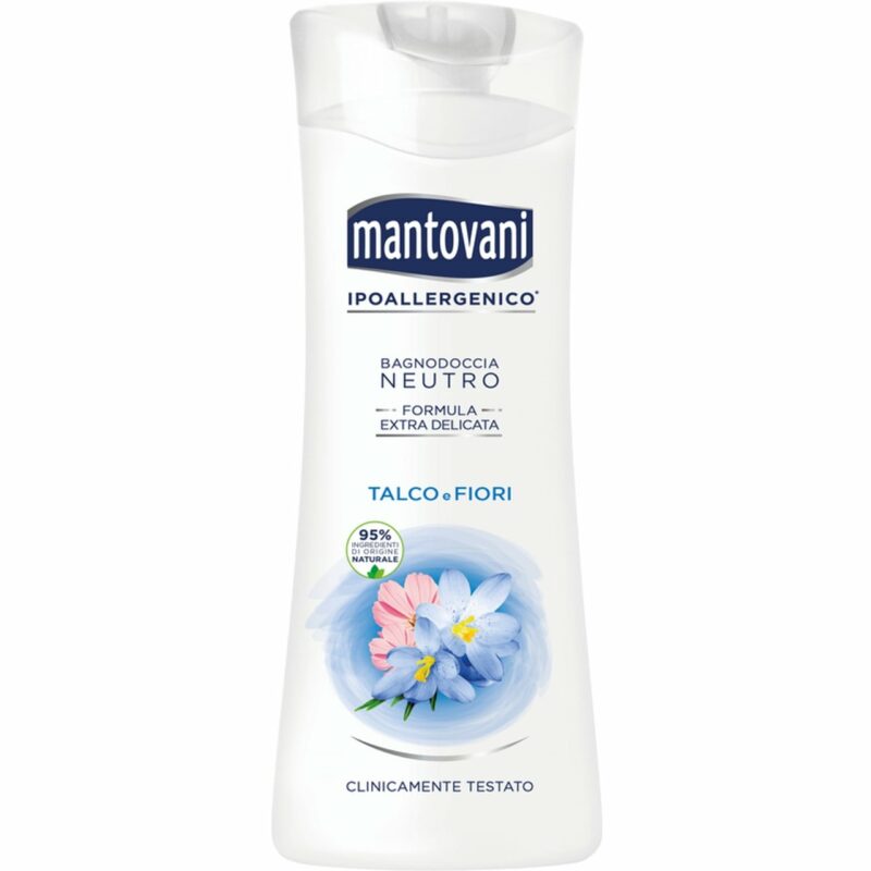 MANTOVANI BAGNODOCCIA NEUTRO TALCO E FIORI
