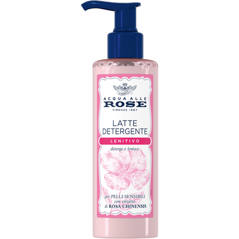 ACQUA ALLE ROSE LATTE DETERGENTE LENITIVO PER PELLI SENSIBILI