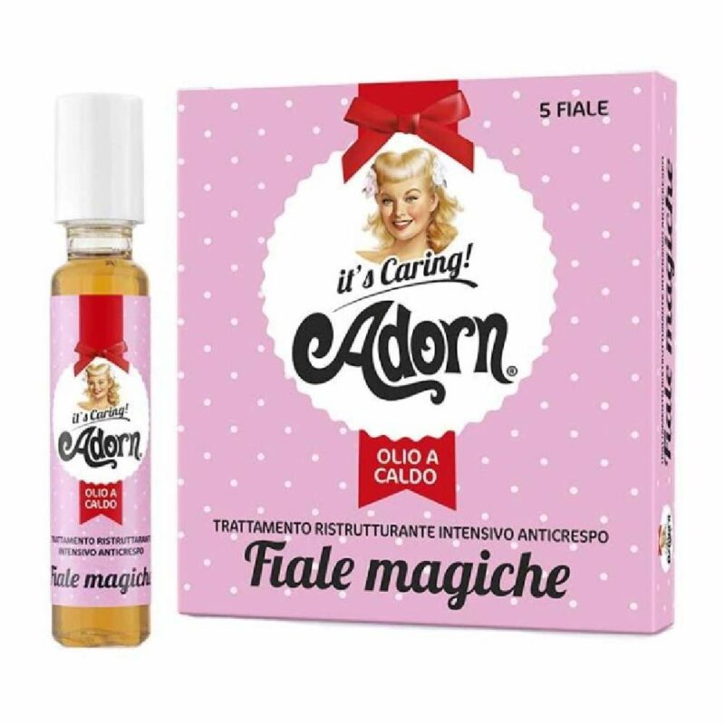 ADORN FIALE MAGICHE OLIO A CALDO TRATTAMENTO RISTRUTTURANTE INTENSIVO ANTICRESPO
