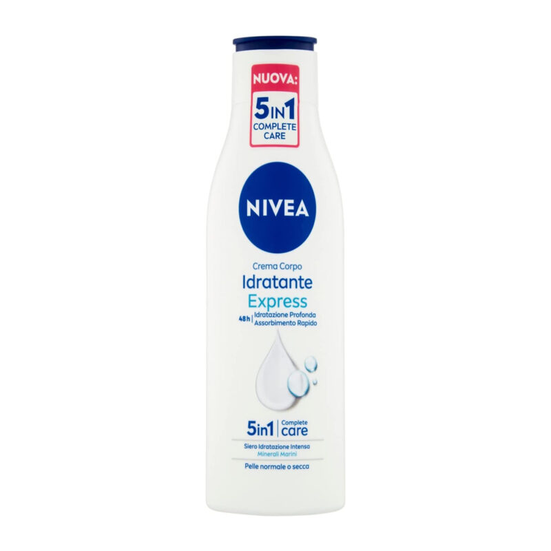 NIVEA CREMA CORPO IDRATANTE EXPRESS SIERO IDRATAZIONE INTENSA MINERALI MARINI