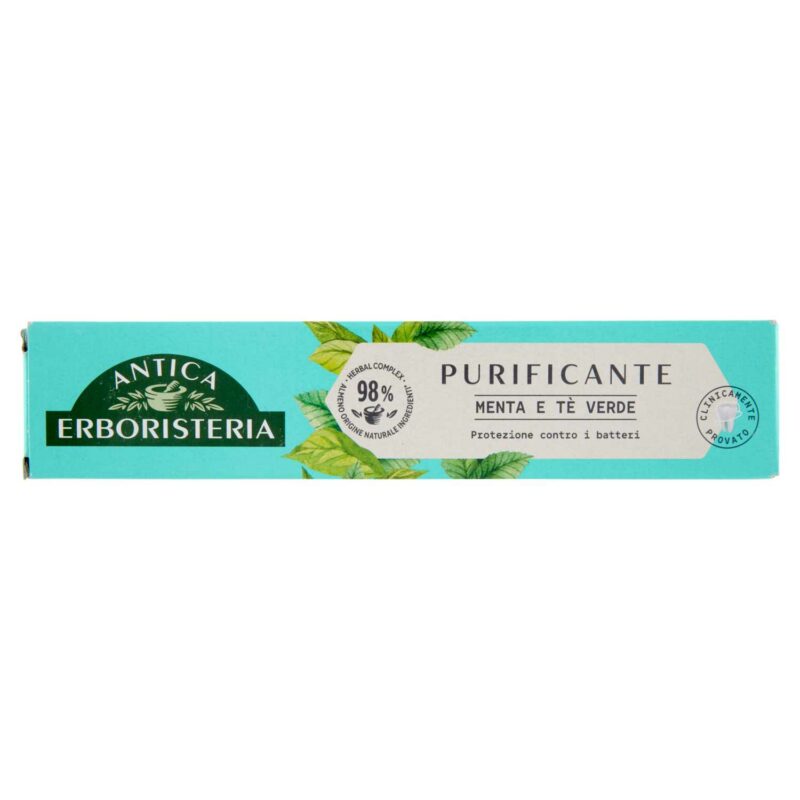 DENTIFRICIO ANTICA ERBORISTERIA PURIFICANTE MENTA E TÈ VERDE