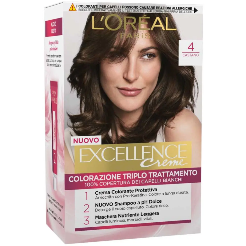 L'OREAL EXCELLENCE CREME 4 CASTANO