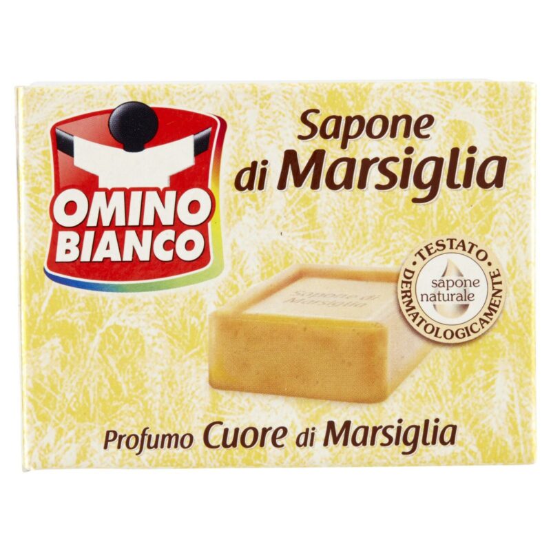 OMINO BIANCO SAPONE DI MARSIGLIA PER BUCATO A MANO