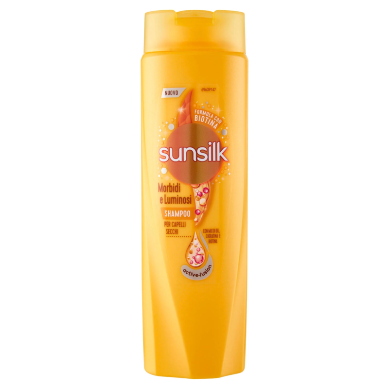 SUNSILK SHAMPOO MORBIDI E LUMINOSI PER CAPELLI SECCHI