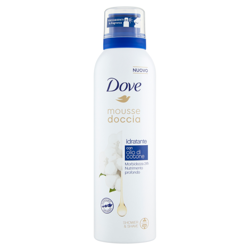 DOVE MOUSSE DOCCIA IDRATANTE