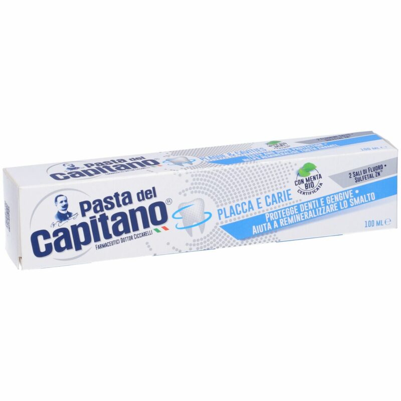 DENTIFRICIO PASTA DEL CAPITANO PLACCHE E CARIE