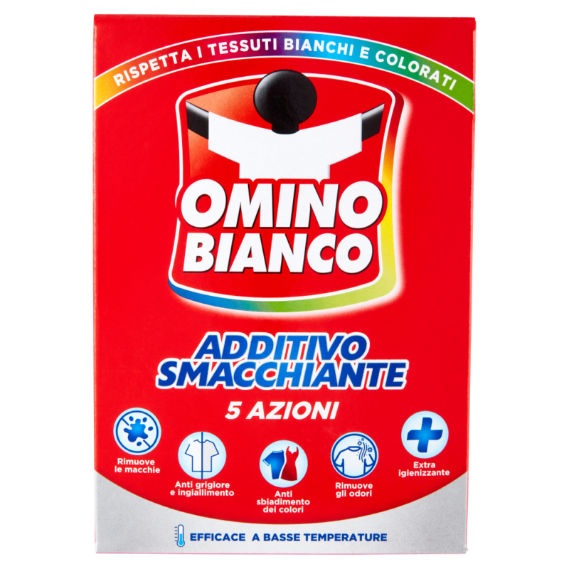 OMINO BIANCO ADDITIVO SMACCHIANTE 5 AZIONI