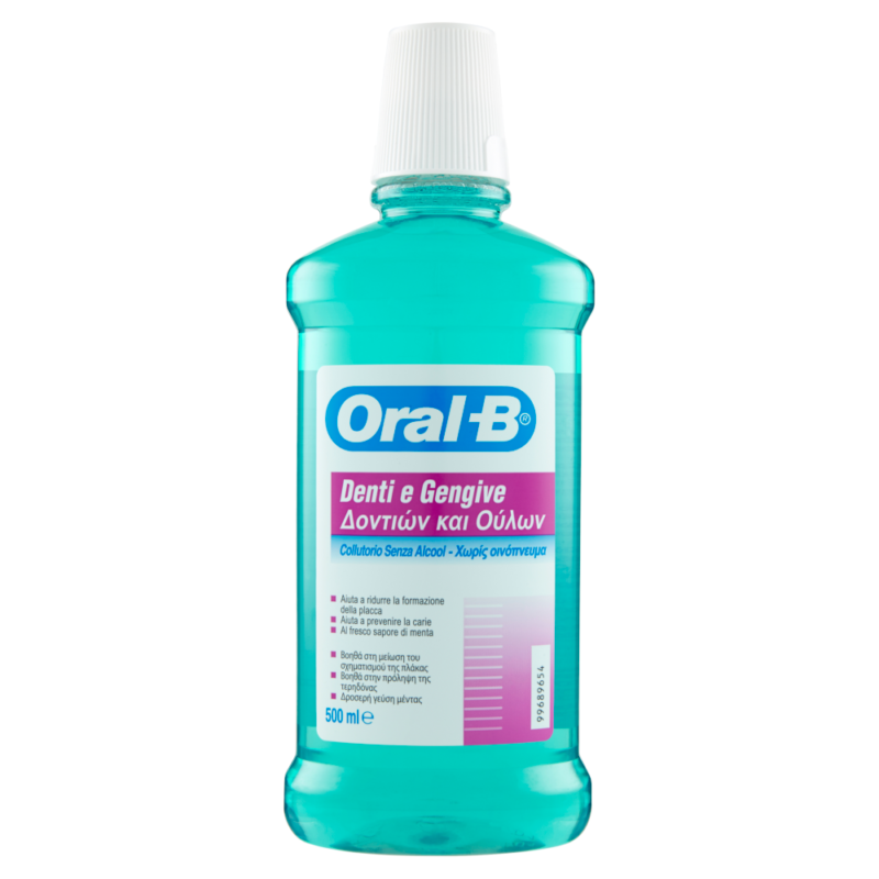 COLLUTORIO ORAL-B DENTI E GENGIVE SENZA ALCOOL