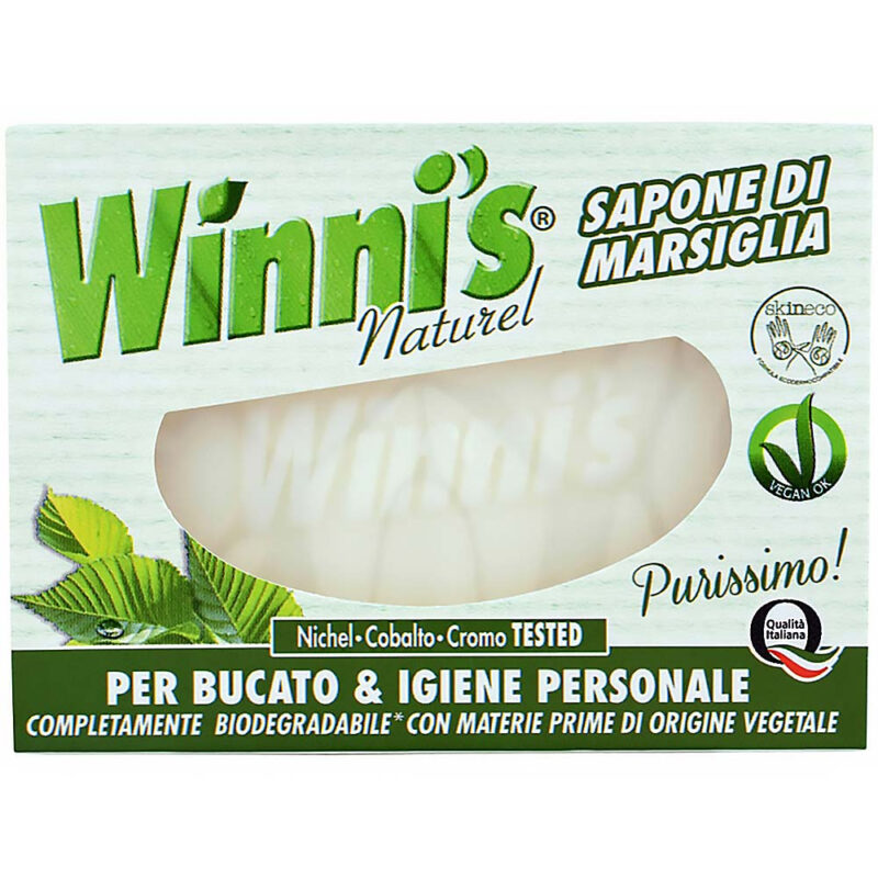 WINNI'S SAPONE DI MARSIGLIA PER BUCATO E IGIENE PERSONALE
