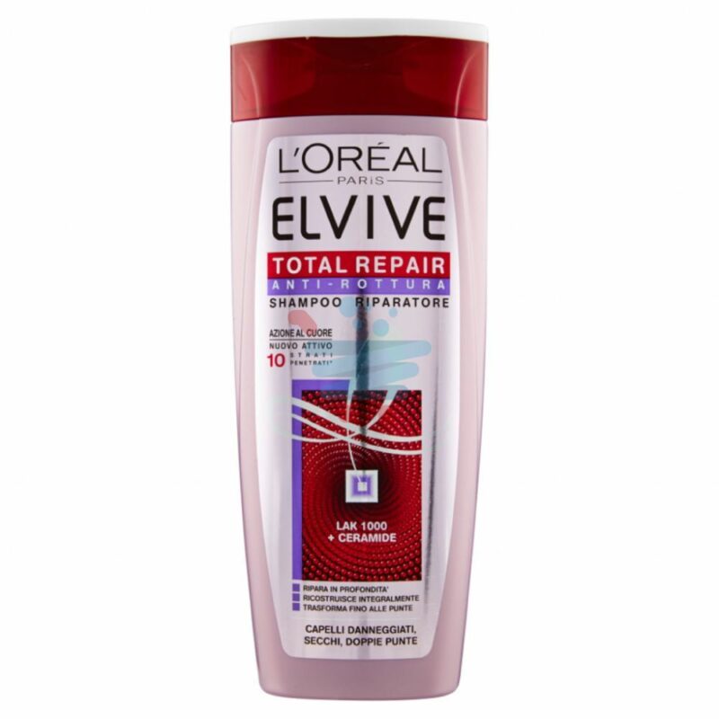 L'OREAL PARIS ELVIVE SHAMPOO ANTI-ROTTURA CAPELLI MOLTO DANNEGGIATI, SECCHI