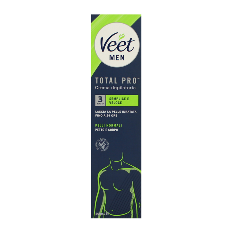 VEET MEN CREMA DEPILATORIA PETTO E CORPO PELLI NORMALI