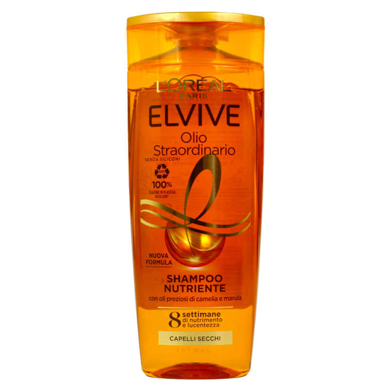 L'OREAL PARIS ELVIVE SHAMPOO NUTRIENTE CAPELLI SECCHI