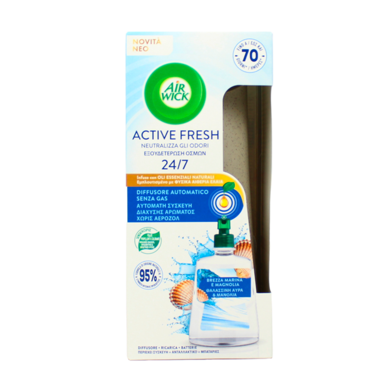AIR WICK ACTIVE FRESH DIFFUSORE ELETTRICO BREZZA