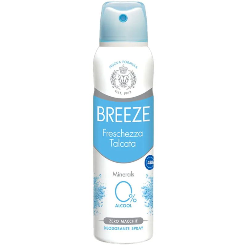 BREEZE DEODORANTE FRESCHEZZA TALCATA
