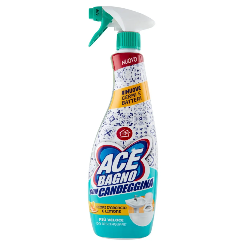 ACE SGRASSATORE SPRAY BAGNO 600 ML