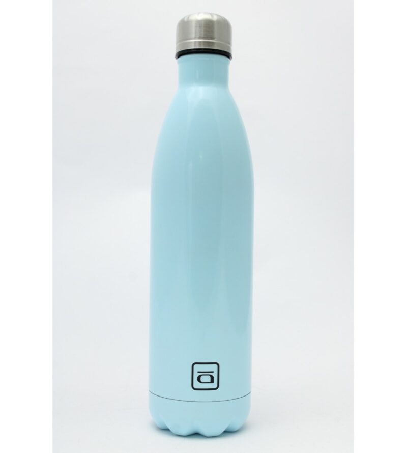 BORRACCIA TERMICA INOX 750ML COLORE CELESTE