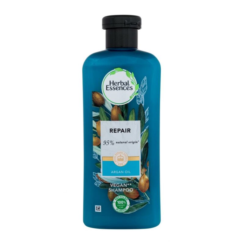 HERBAL ESSENCES SHAMPOO VEGANO CAPELLI DANNEGGIATI OLIO DI ARGAN