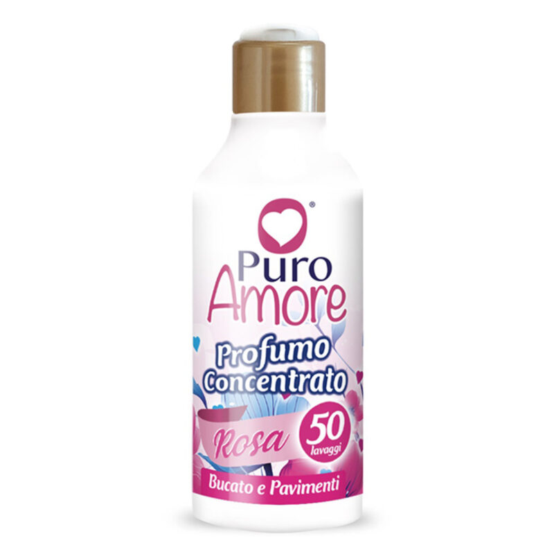 PURO AMORE PROFUMO CONCENTRATO ROSA  BUCATO E PAVIMENTI 250ml